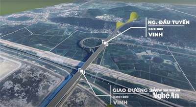 Thống nhất hồ sơ chủ trương đầu tư cao tốc Vinh - Thanh Thủy đi qua 9 xã của tỉnh Nghệ An
